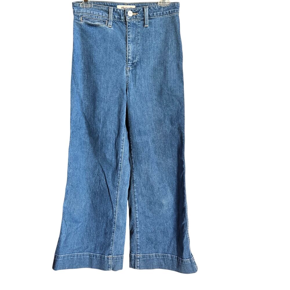 Madewell Blue Flare & Wide Leg Jeans